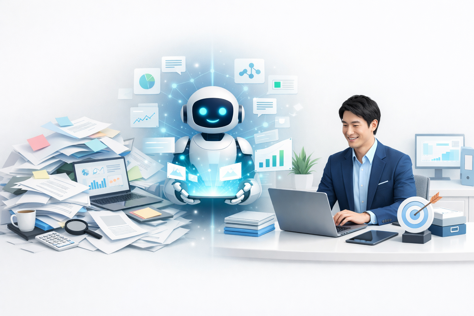 業務システム AI 営業 キャリアアップ AIが営業職にもたらす変革の波:進化する業務システムとキャリアの展望