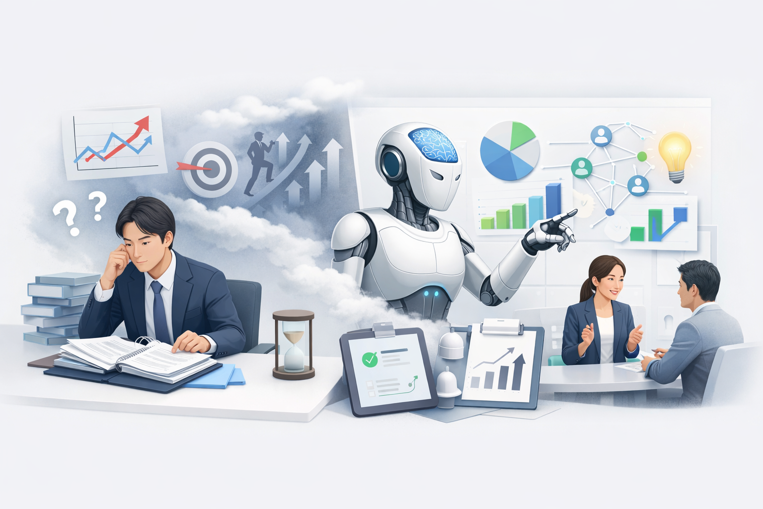 戦略立案 AI 営業 初心者 なぜ今、営業にAIが不可欠なのか？