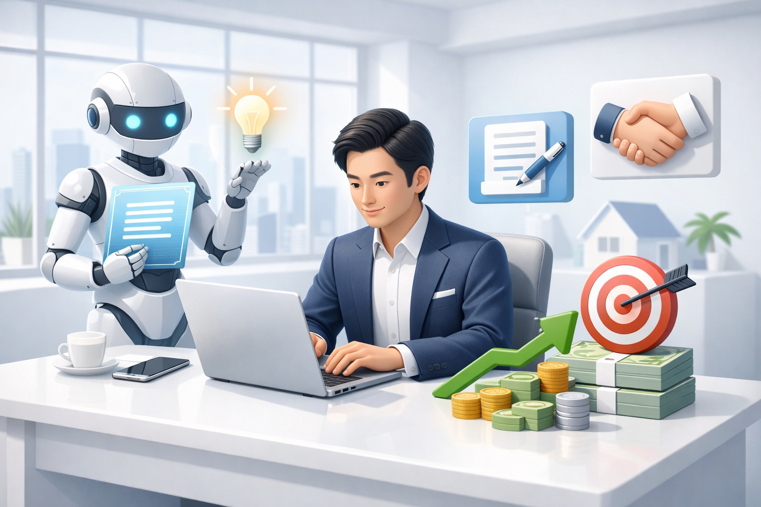 文章生成AIを活用した営業副業完全ガイド｜未経験から高収入を目指すロードマップ