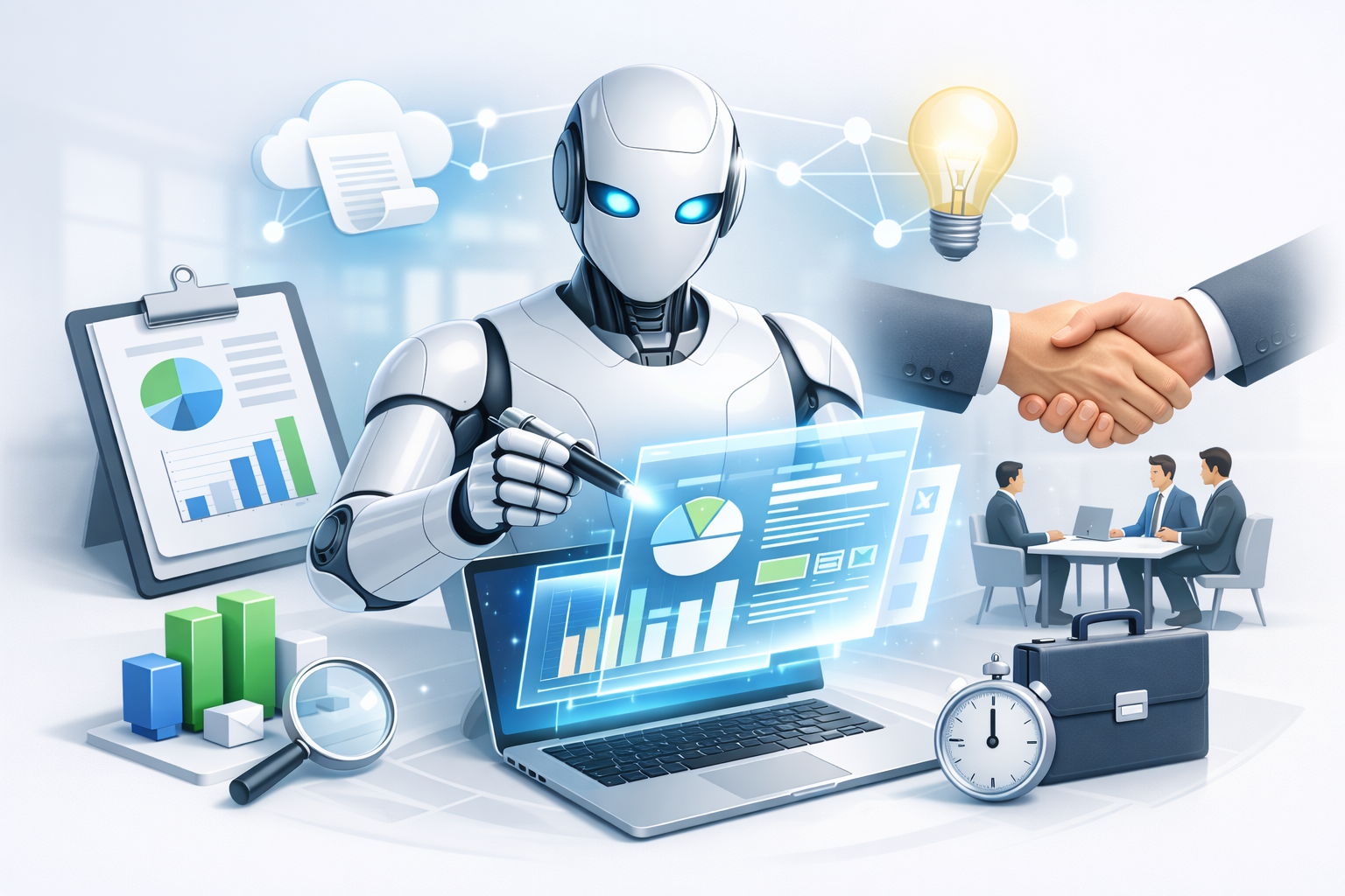 営業資料作成をAIで変革！社内導入のメリットからおすすめツール、活用事例まで徹底解説
