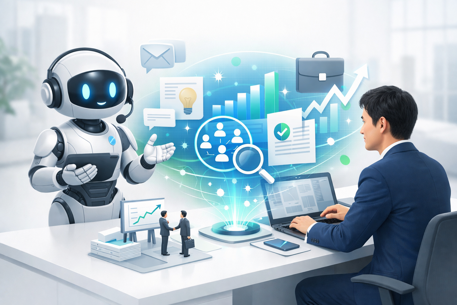 初心者向けAI営業術：業務効率化と成果アップを実現する第一歩