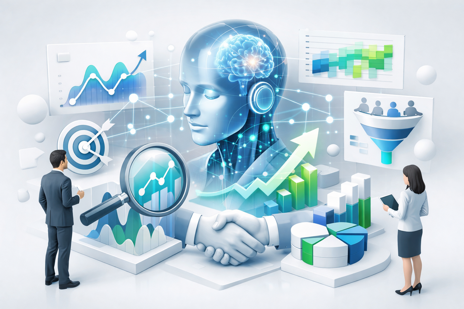 営業を強化するAIデータ可視化とは？導入のすべてを徹底解説