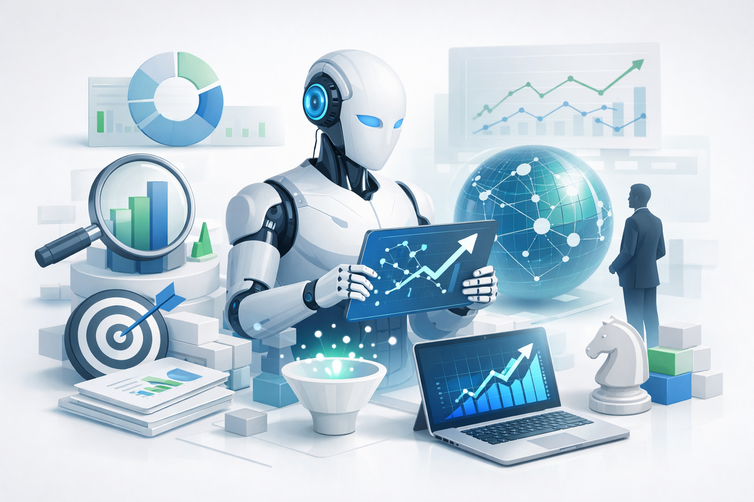 AI×データ可視化で営業を効率化！導入から実践・ツール選定まで