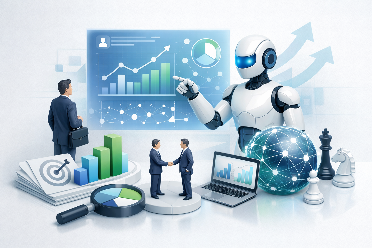 営業効率を最大化するAIデータ分析：活用事例と導入ステップを徹底解説