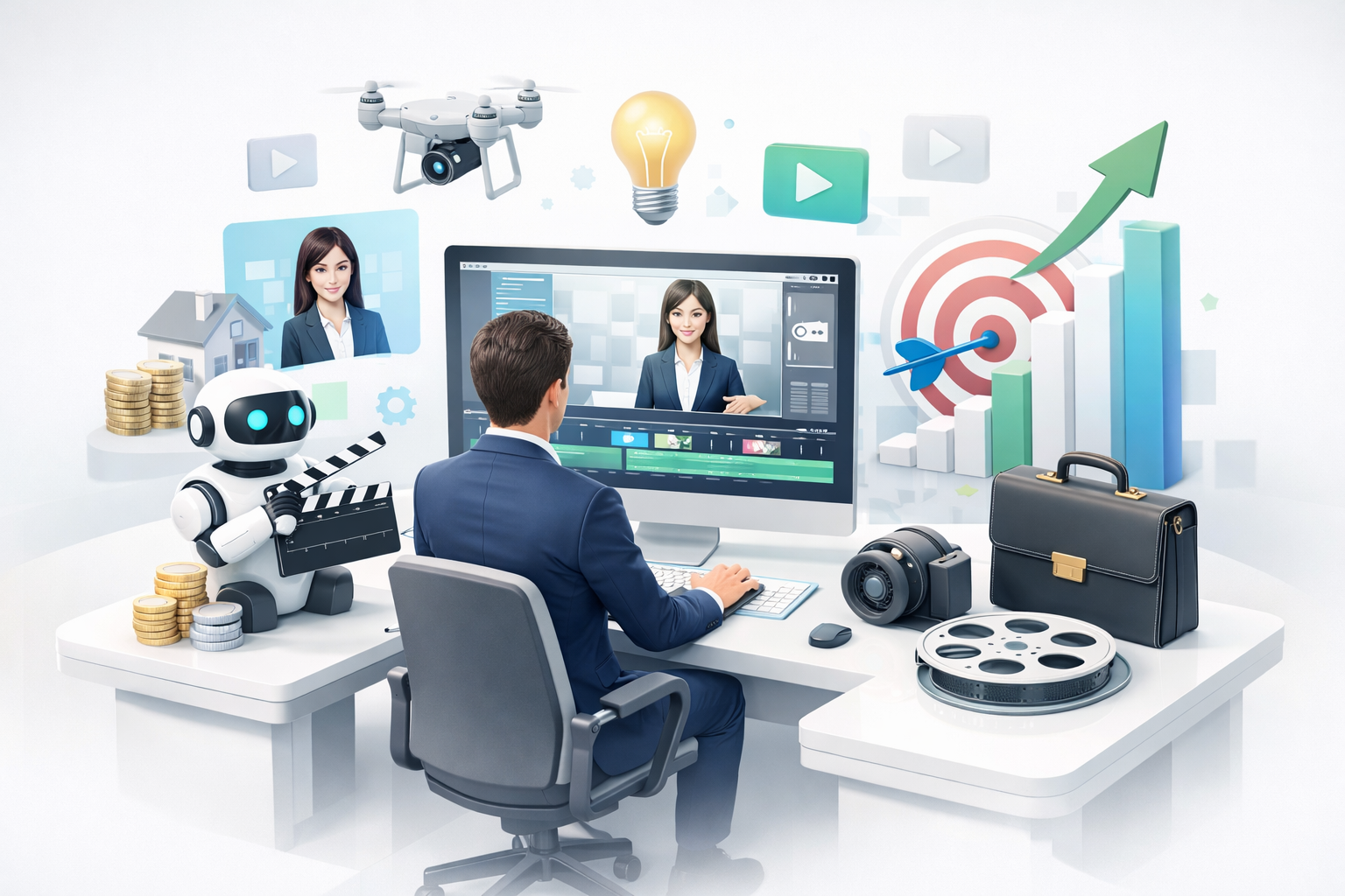AI動画制作で副業収入を実現！営業力強化と市場価値を高める戦略