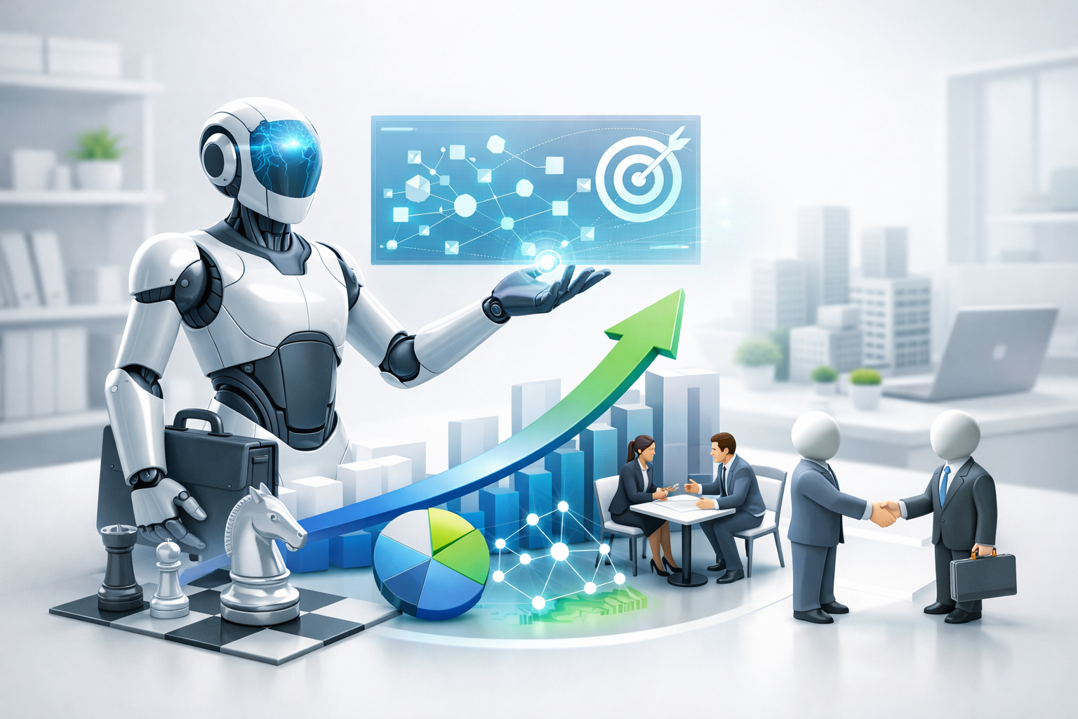 営業戦略をAIで加速：社内導入を成功させる実践ガイドと活用事例