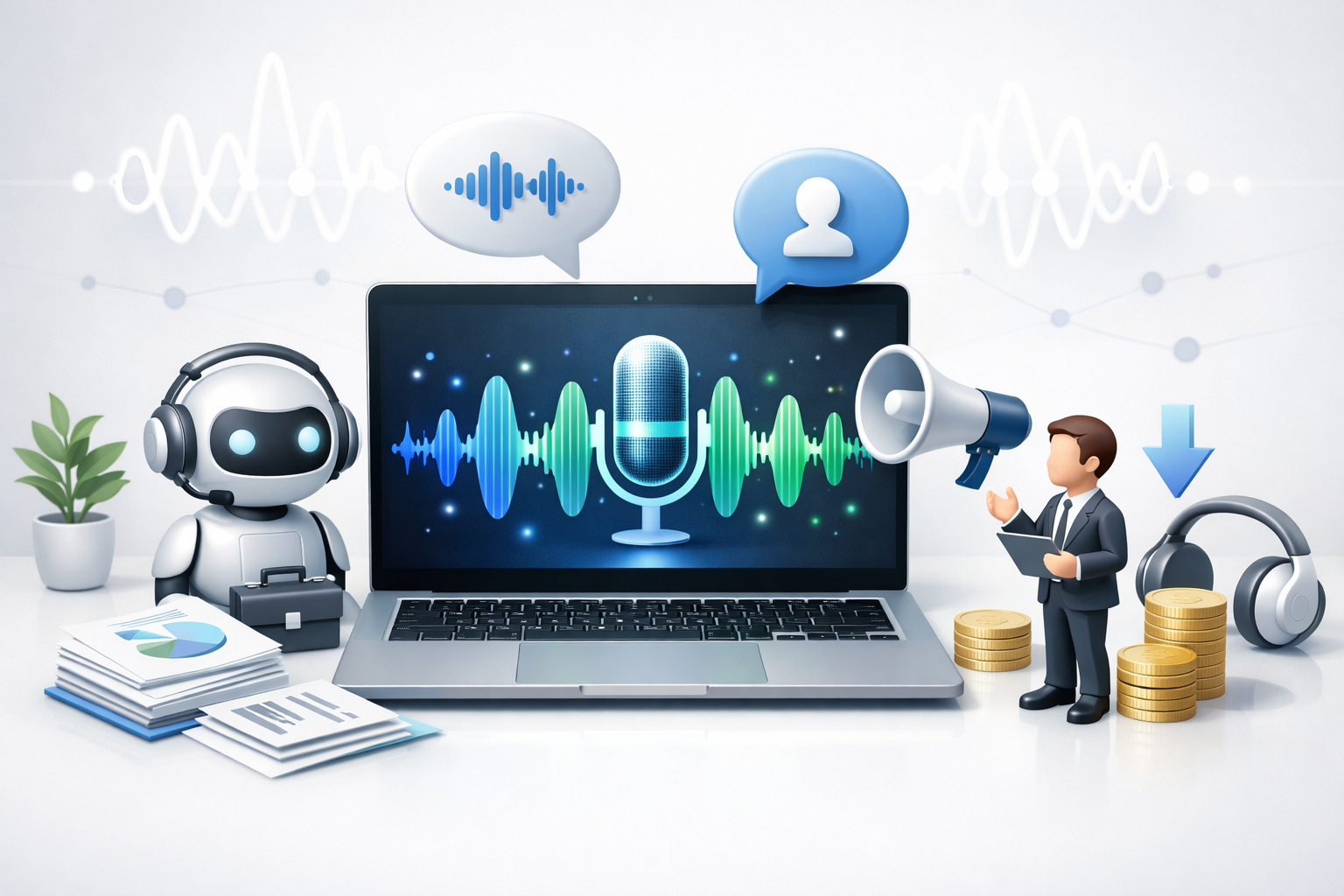 営業活動を革新する音声生成AI：低コストで実現する高品質な音声コンテンツ