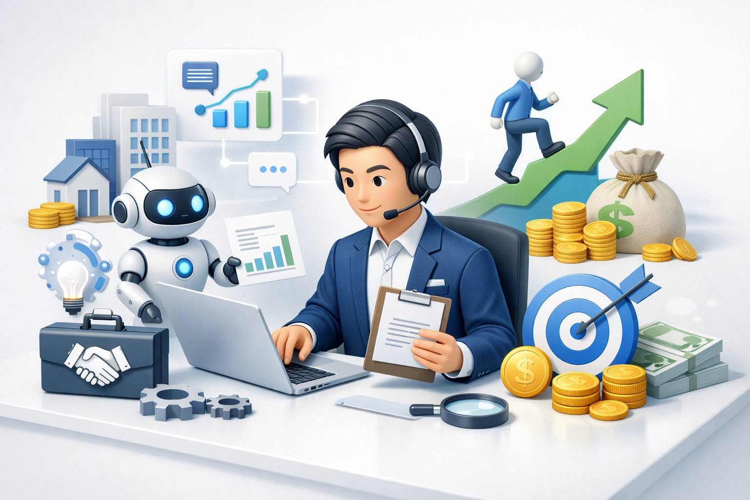【業務システム×AI】営業力強化と自動化で稼ぐ副業戦略｜未経験から月5万円を目指す
