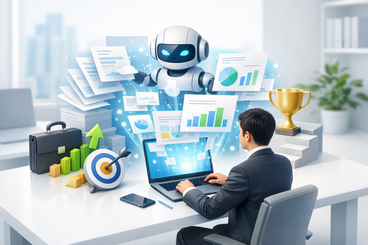 営業資料作成AIでキャリア加速！生産性向上から市場価値UPまで徹底解説