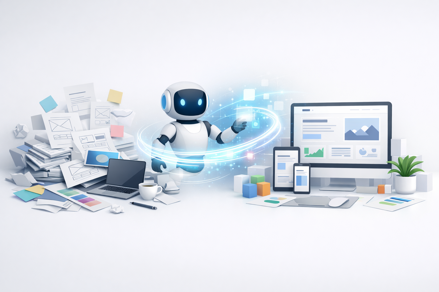 Webサイト制作 AI IS 効率化 AIがWebサイト制作にもたらす変革と可能性