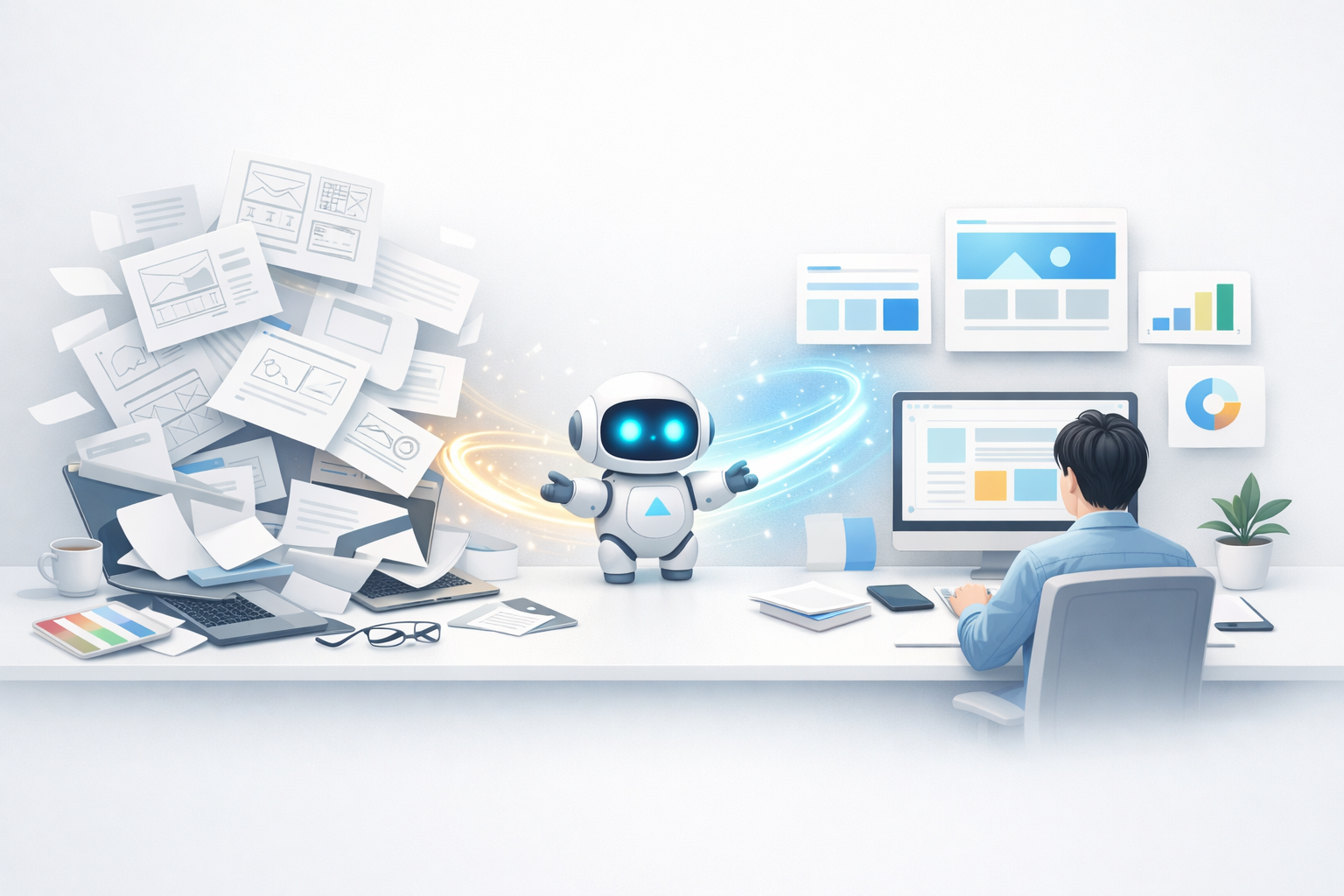 Webサイト制作 AI IS キャリアアップ Webデザイナーのキャリアアップ戦略：AIを味方につけ、未来のキャリアを築く方法